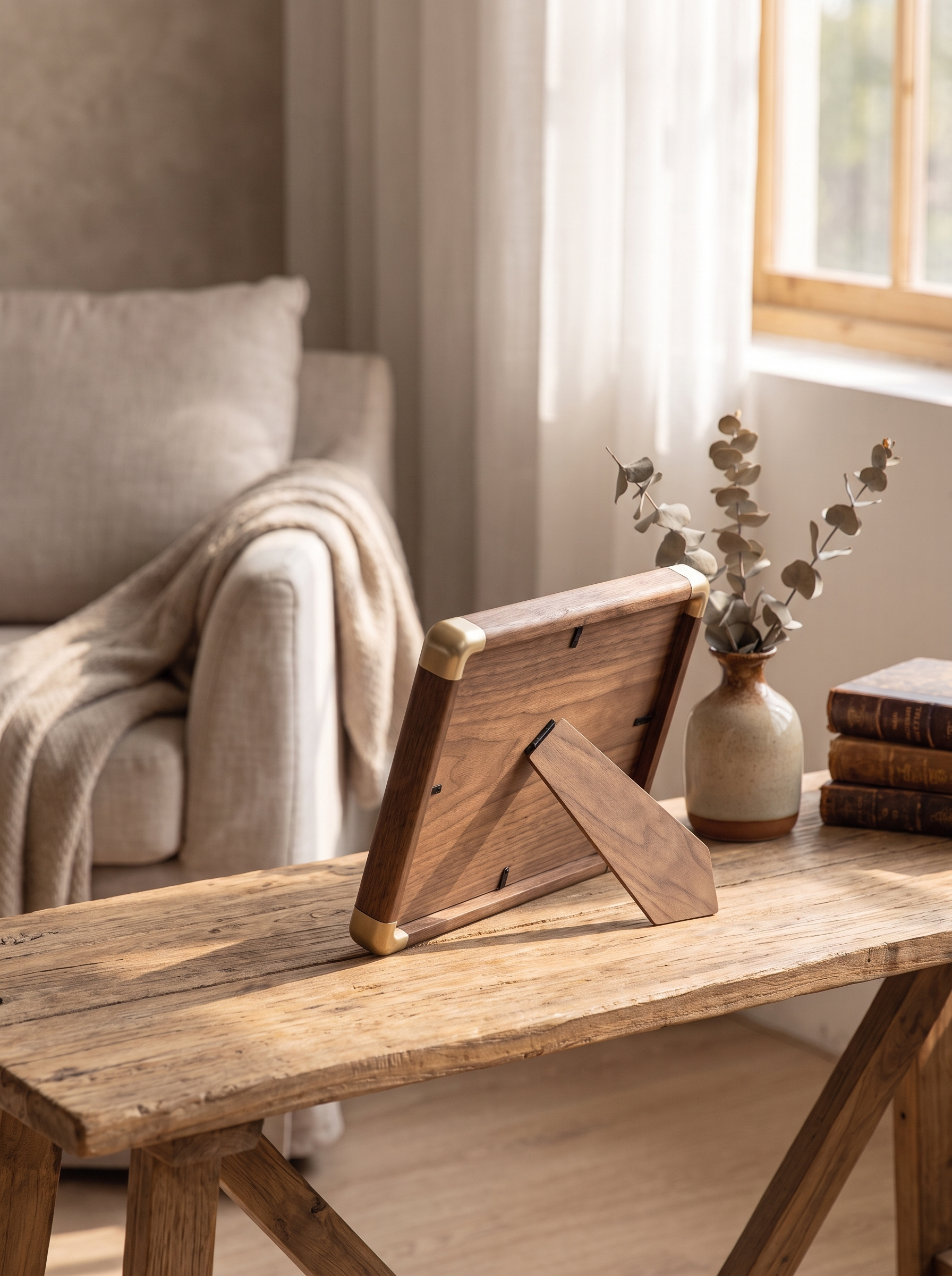Brooks Tabletop Photo Frame – Elegant Desk Display for Your Favorite Moments in a home setting, view 2