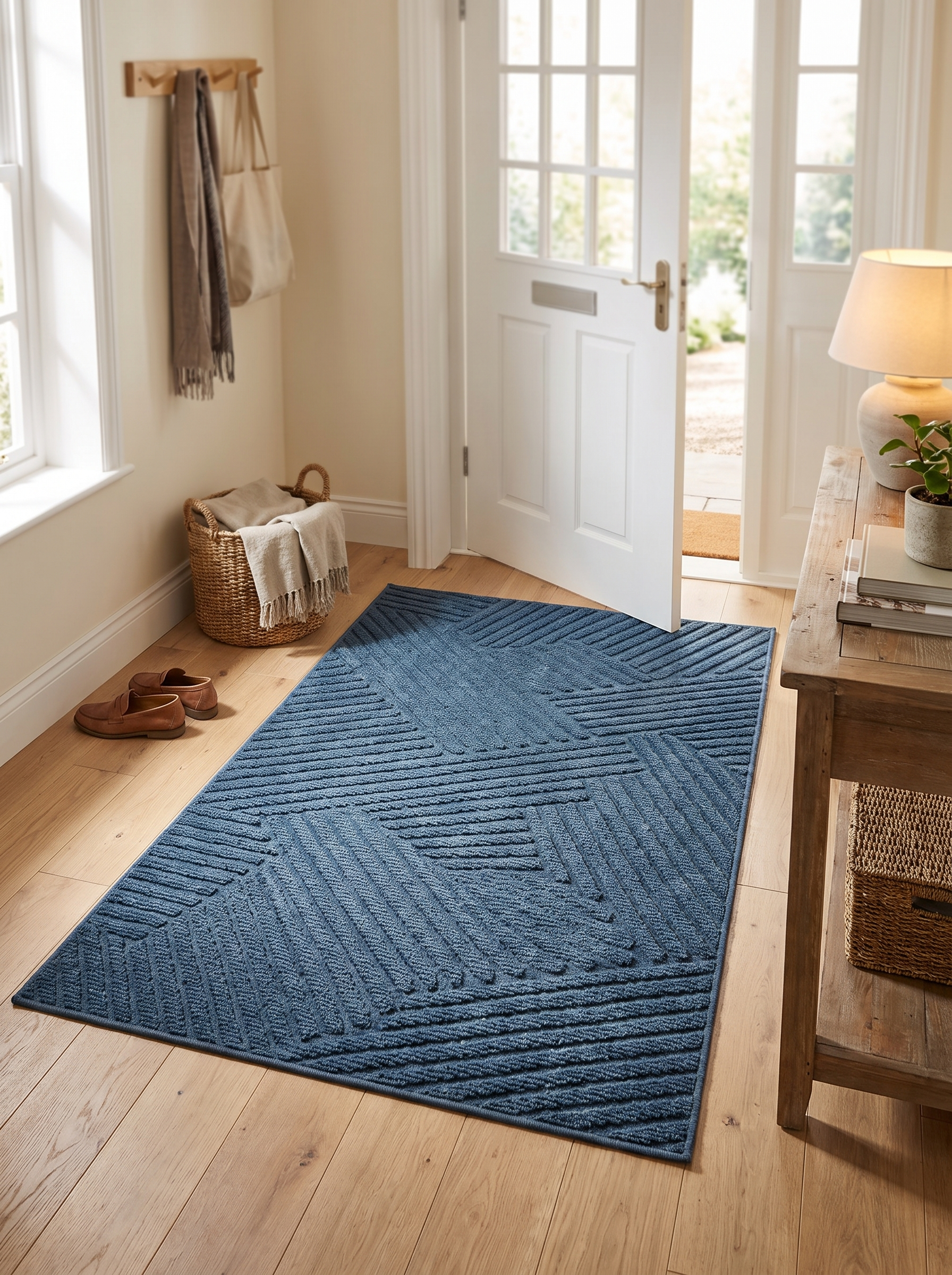 Heavy-Duty Non-Slip Door Mat for a Safe, Clean Entrance in a home setting, view 3