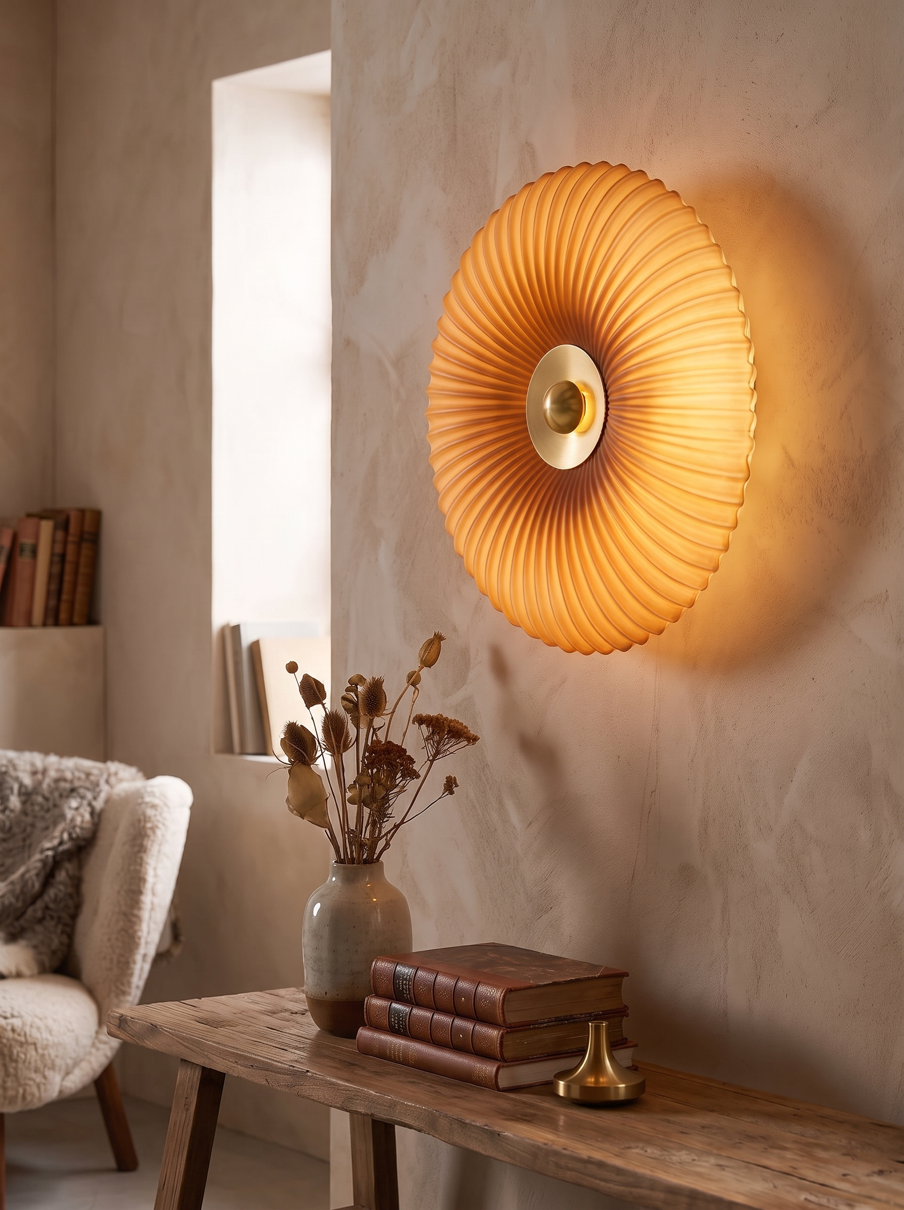 Nordic Vintage Glass Wall Sconce - Timeless, Elegant Glass Lighting for Modern Homes in a home setting, view 1