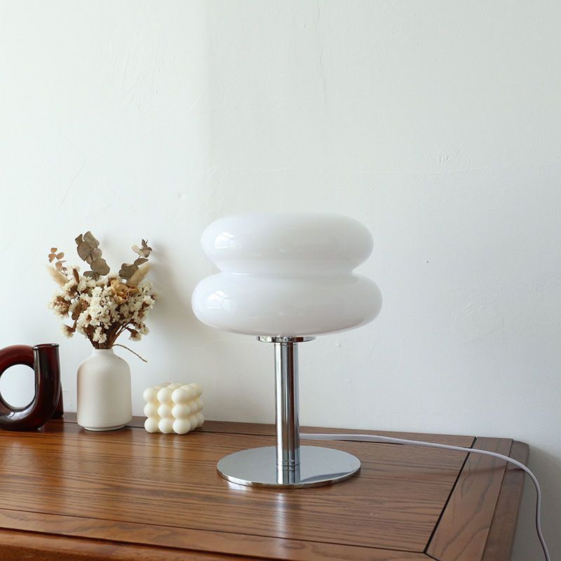 Italian Designer Glass Table Lamp - Sleek, Modern Illumination for Your Home