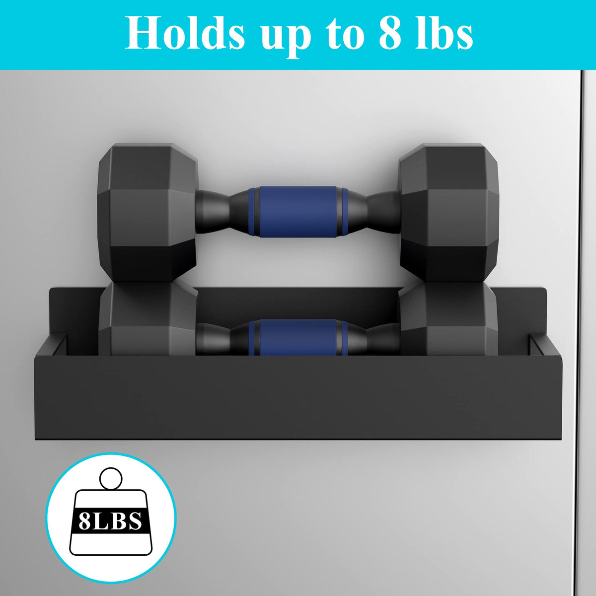 Large & Small Metal Magnetic Spice Storage Rack Organizer with Strong Heavy Duty Magnets for Refrigerator and Oven Side Storage