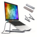 8 in 1 USB C Docking Station Stand Aluminum Laptop Hub with PD Charging USB Ports SD TF for MacBook and Laptop Use
