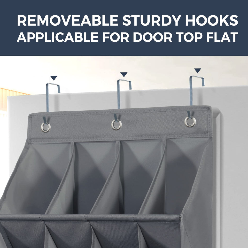 Over Door Shoes Organizer with Multi Pockets