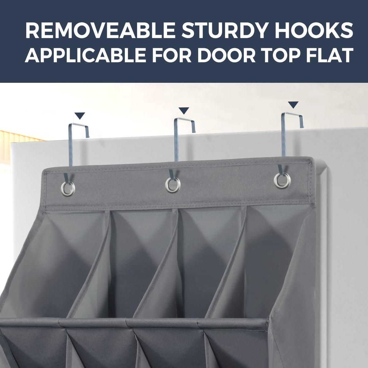 Over Door Shoes Organizer with Multi Pockets