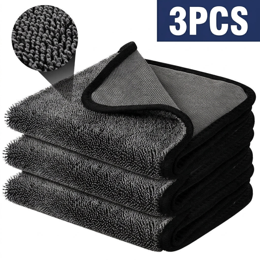 Microfiber Drying Towel with Quick Dry Absorbent Weave for Bath and Home Use