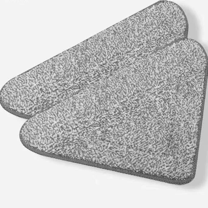 Triangle Telescopic Cleaning Mop with Rotating Head and Reusable Pads for Windows Walls and Household Surfaces