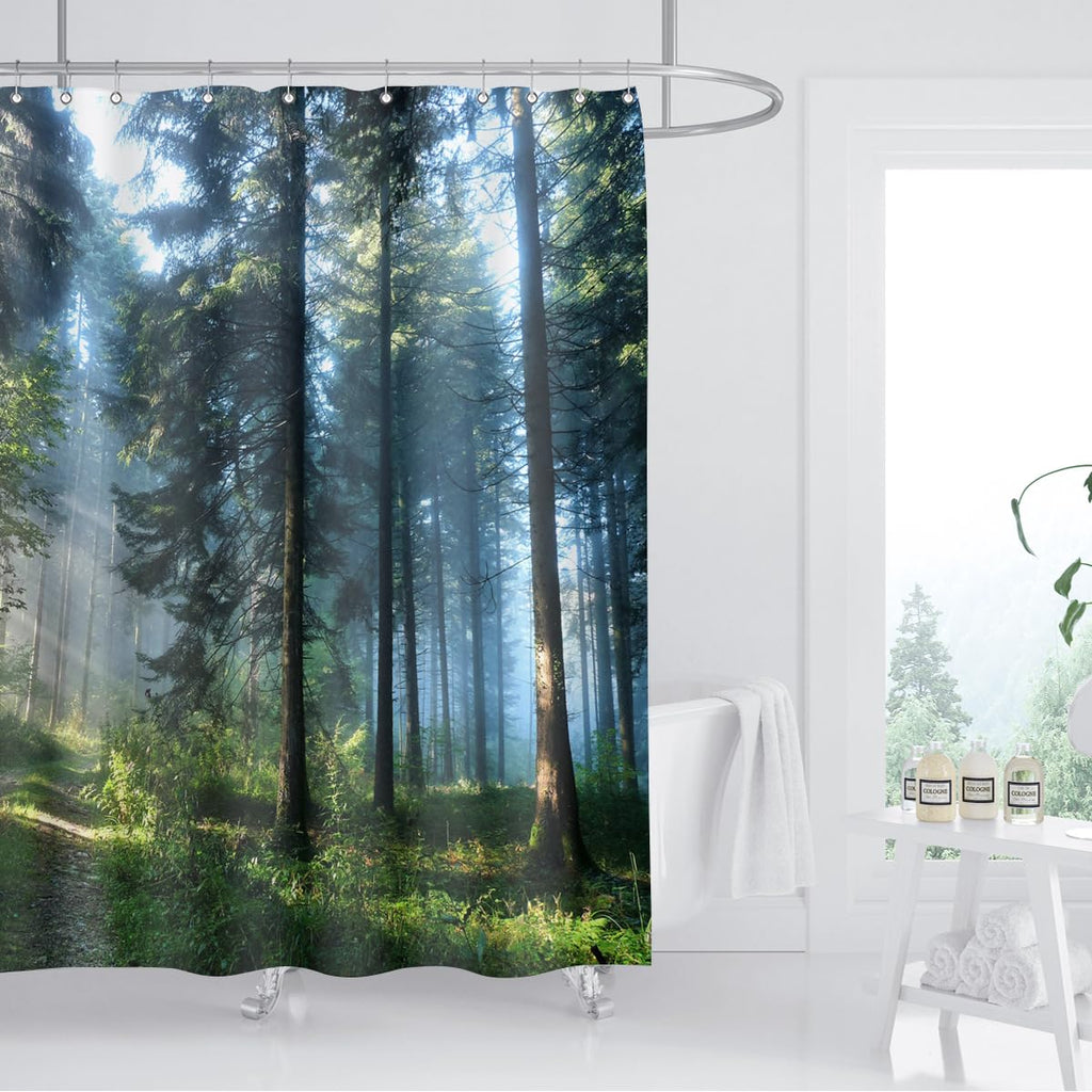 Forest Landscape Wall Tapestry Polyester Fabric Hanging for Bedroom Living Room Aesthetic Home Decor