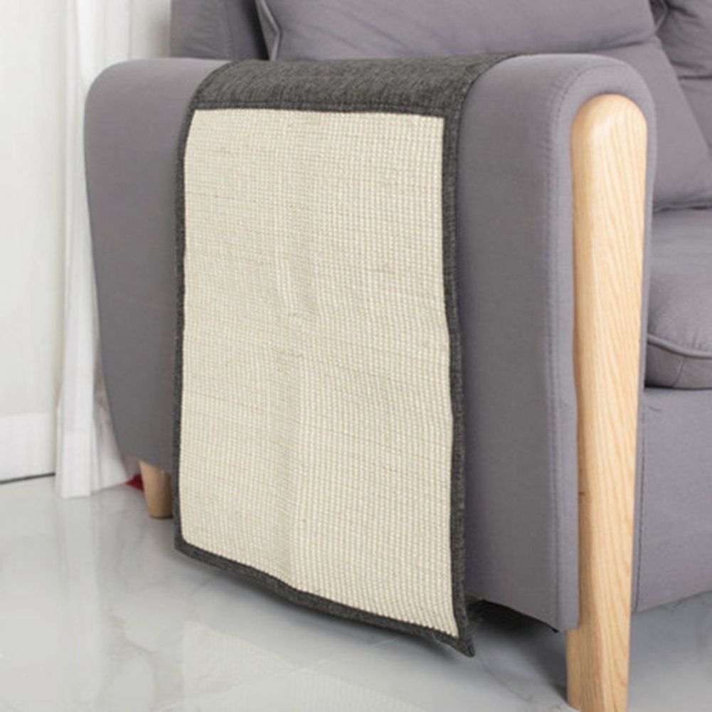 Furniture Protectors from Cats Large Sisal Scratching Mat for Sofa Corners and Upholstery Protection