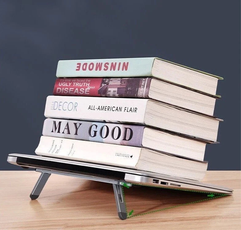 Foldable Laptop Stand Adjustable Notebook Cooling Riser