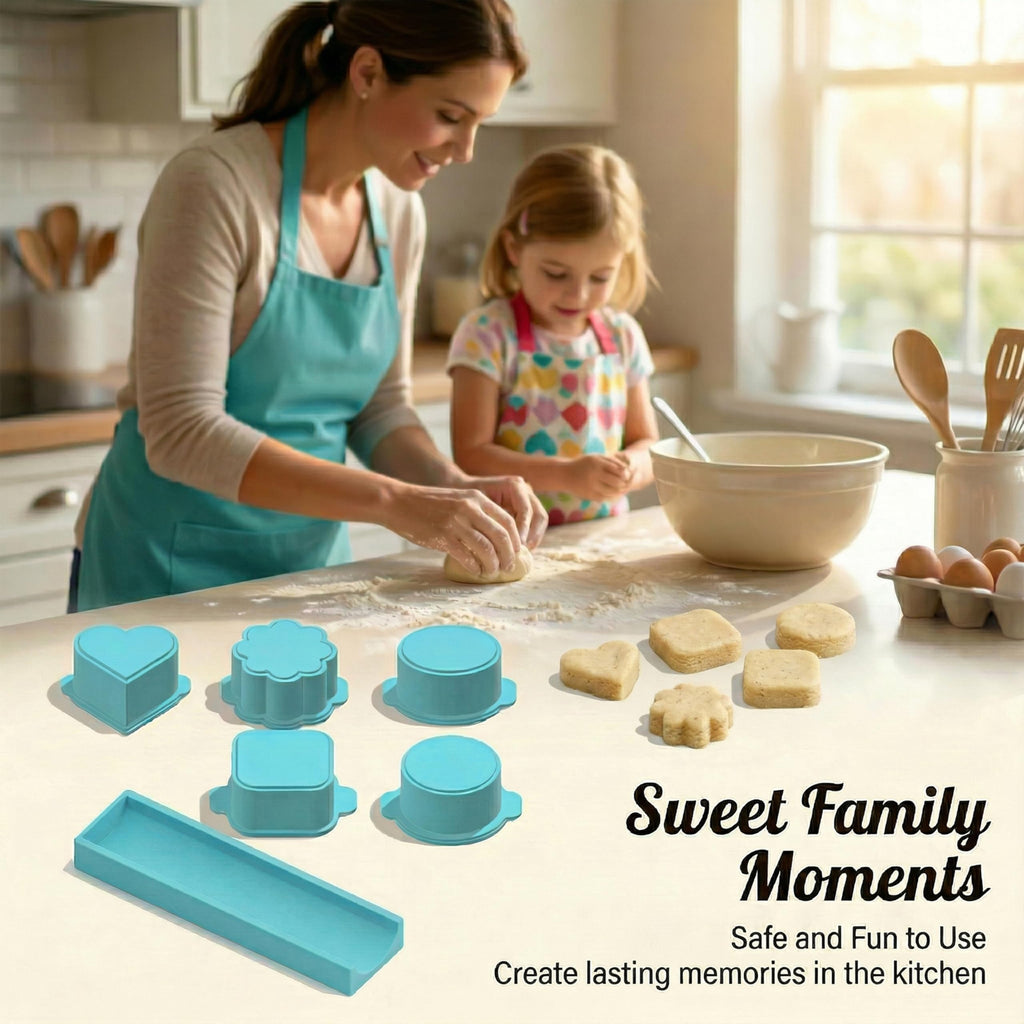 Cake Pop Mold Set Plastic Lollipop and Fondant Mould with Multi Shape Design for Baking and Decorating 9Pcs