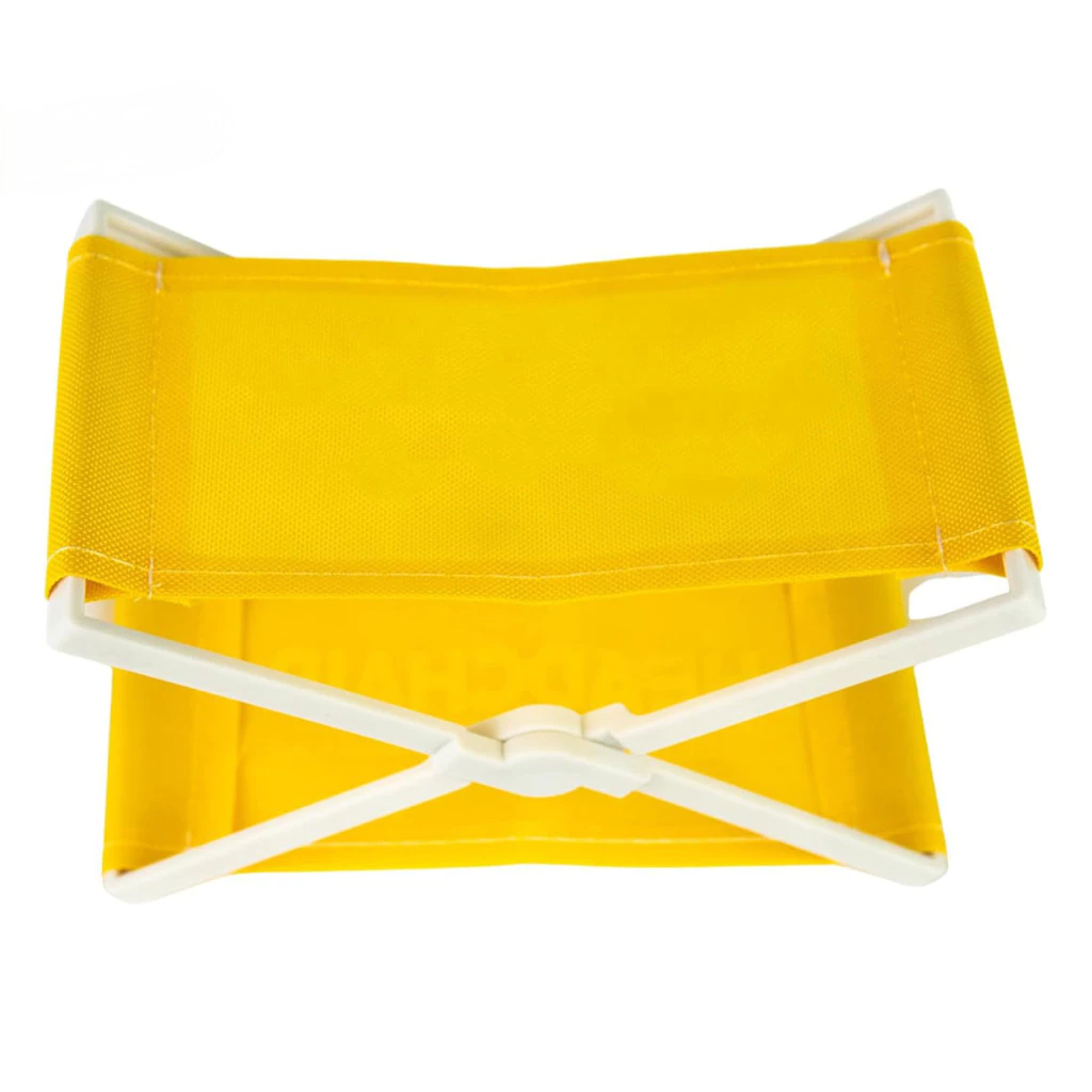 Foldable Beach Pillow with Oxford Cloth and Plastic Design for Outdoor Lounge Chairs