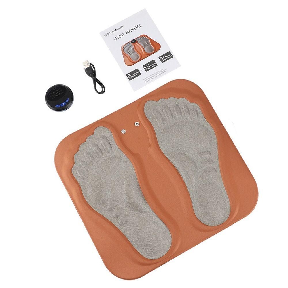 Foot Massage Pad with Remote Control and Adjustable Modes for Daily Relaxation Use