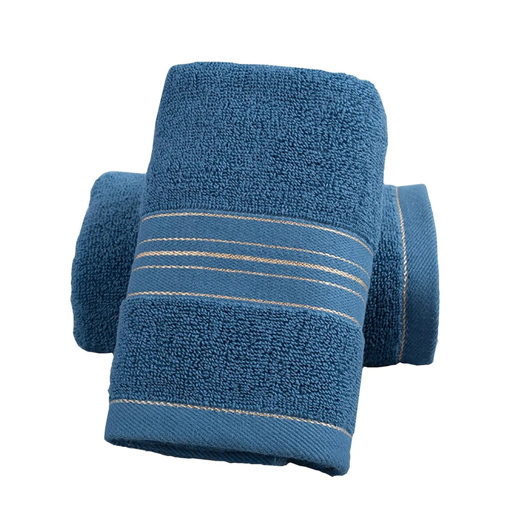 Thickened Absorbent Hand Towel with Soft Woven Polyester Cotton Blend for Home Use