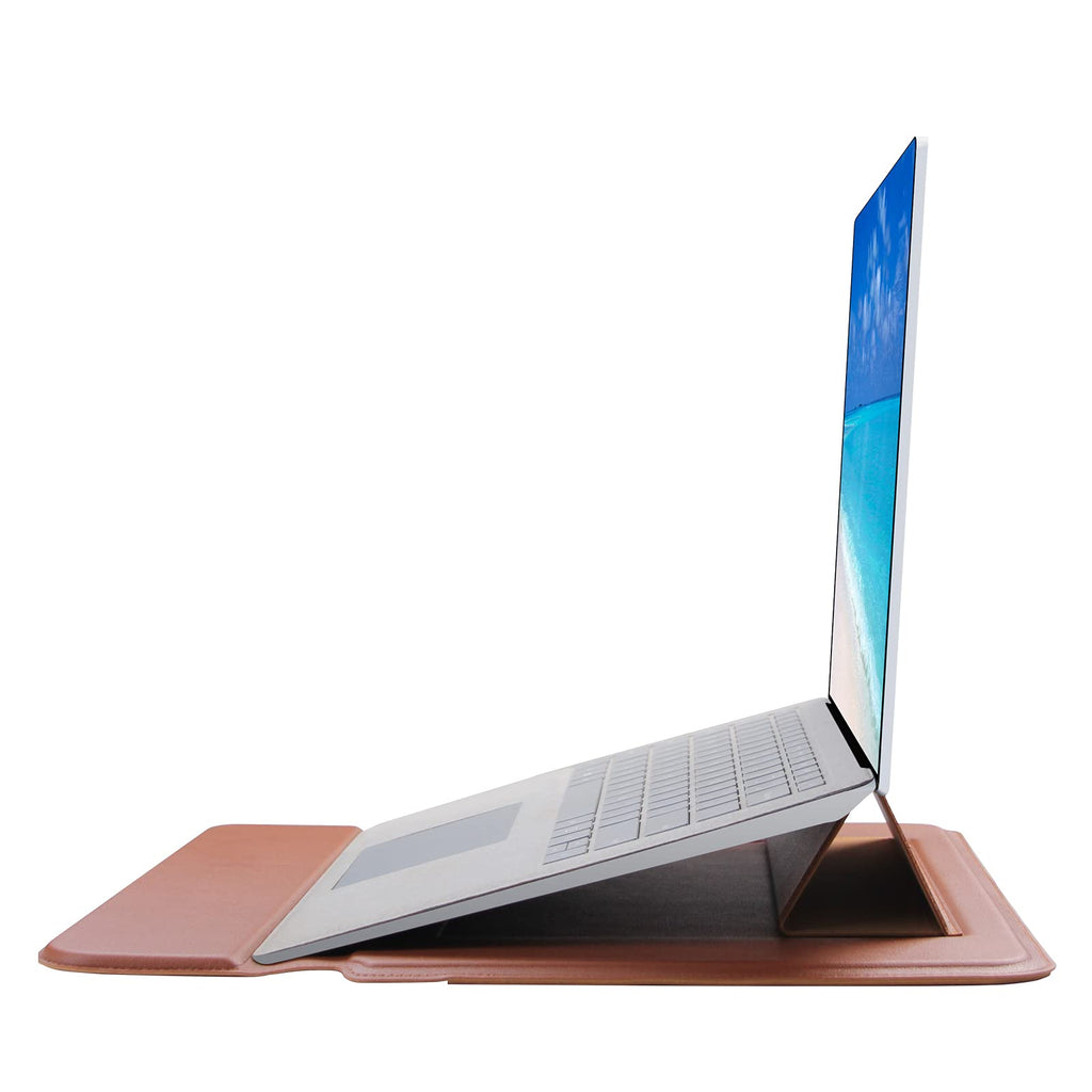 Smart Stand Sleeve Laptop Case with Integrated Stand Design for MacBook and Everyday Device Protection
