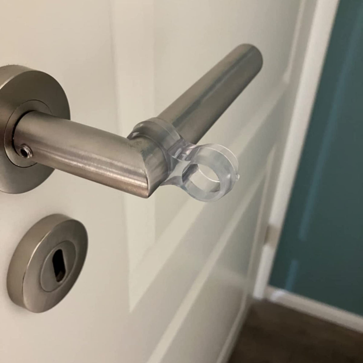 Transparent PVC Door Stopper Pads with Buffer Design for Home Office Bedroom and Wall Protection