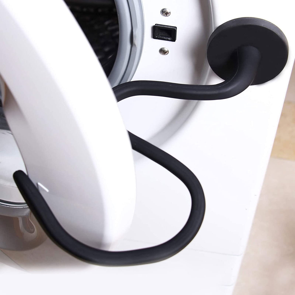 Magnetic Washing Machine Door Holder with Adjustable Prop Design for Laundry Room Airflow