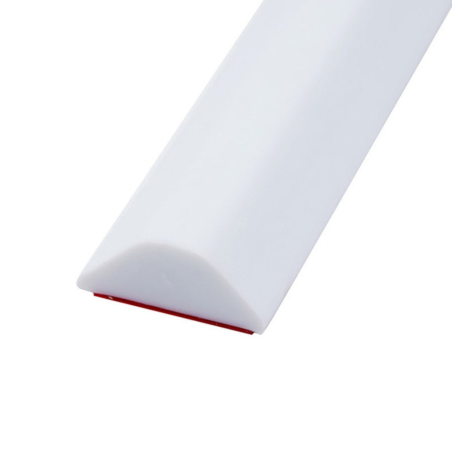 Collapsible Shower Water Barrier with Flexible Leak Proof Threshold Design for Bathroom and Kitchen Floors