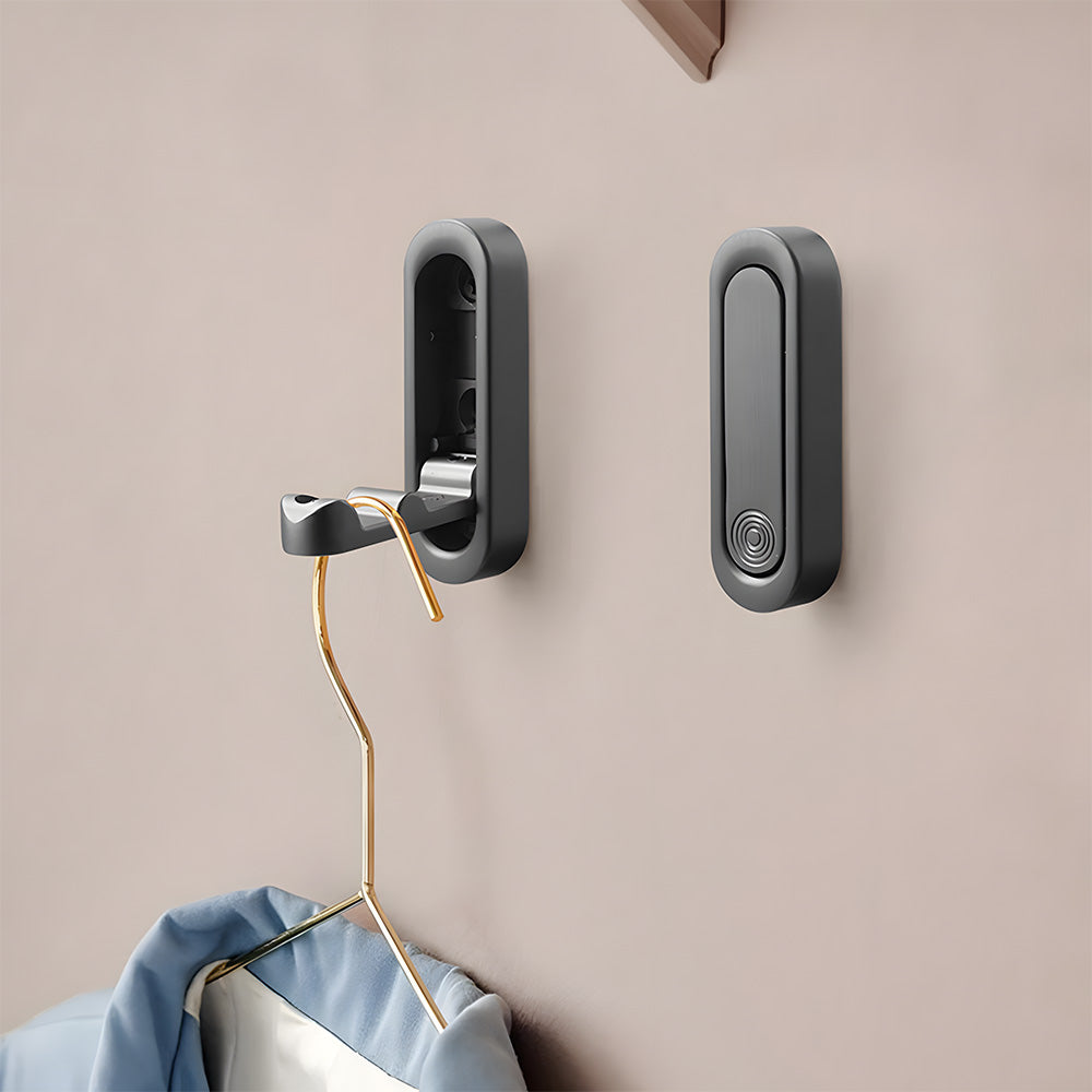 Folding Wall Hooks with Space Saving Foldable Design for RV Bathroom and Home Organization 3×1×1" (7.3×2.4×1.3cm)