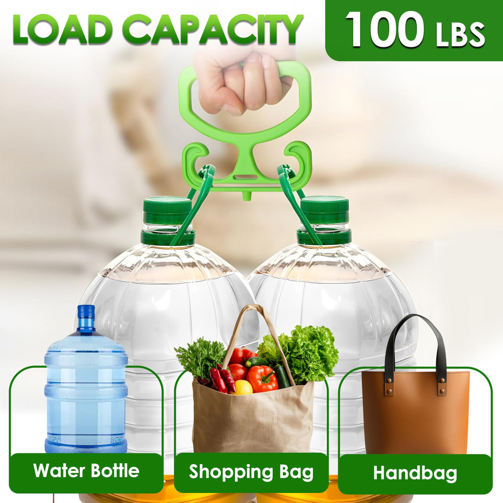 Heavy Duty Grocery Bag Carrier Handle with Comfortable Grip for Carrying Shopping Bags Buckets and Supplies