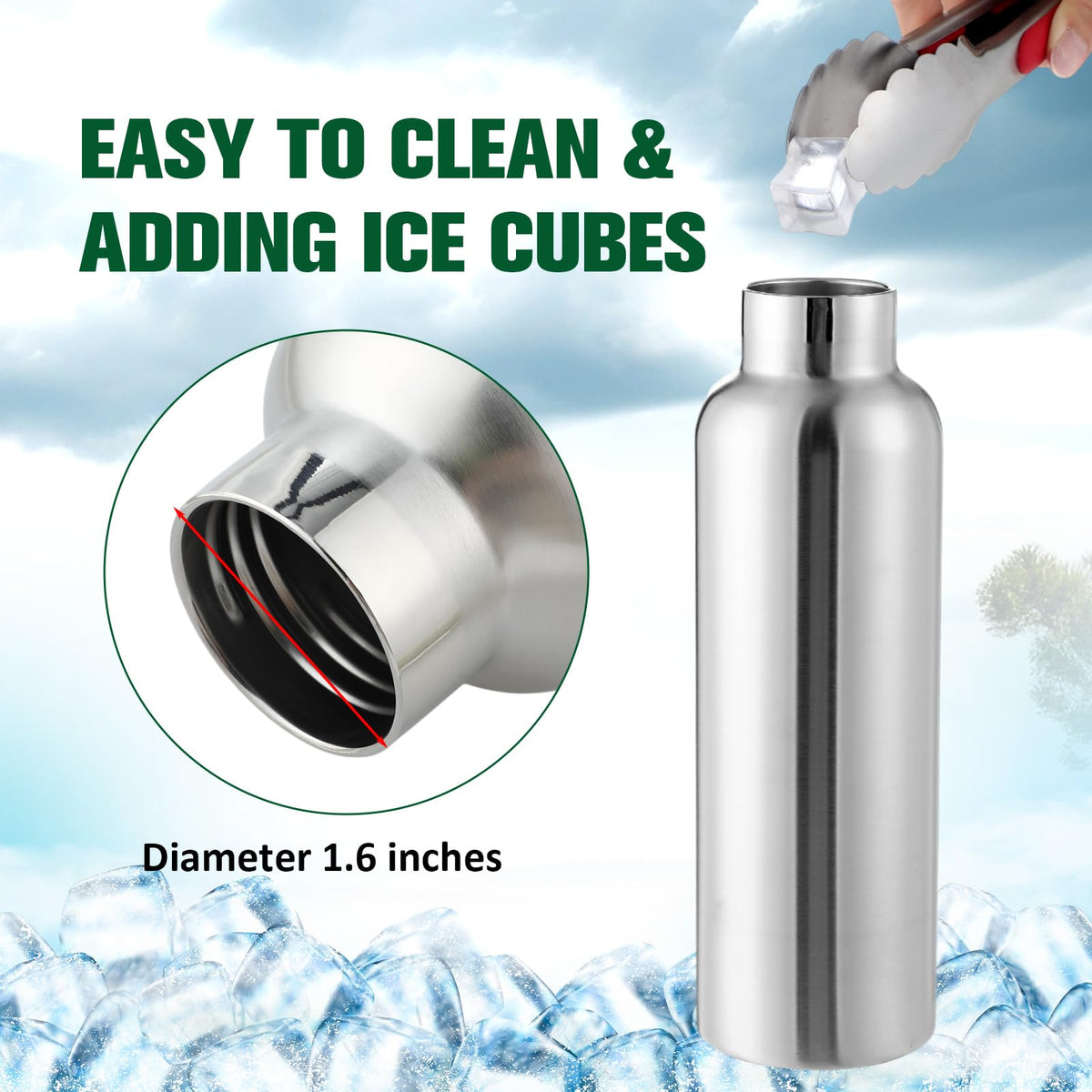 Sport Bottle with 1000ml Stainless Steel Insulated Design for Camping Gym and Travel Use