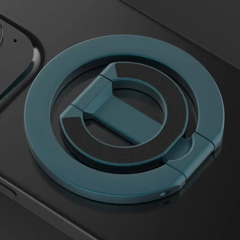 Magnetic Phone Ring Holder Double Sided MagSafe Grip Stand with 360 Rotation for iPhone and Universal Devices