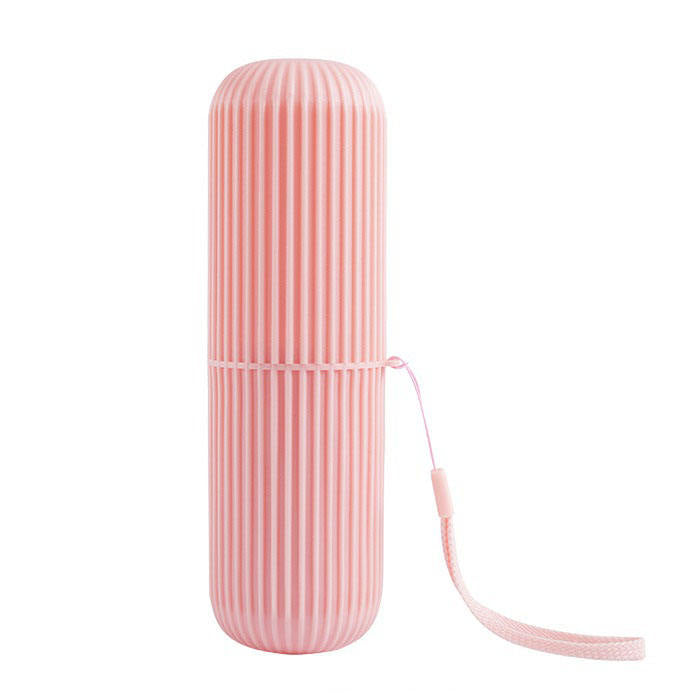 Travel Toothbrush Case with Compact PP Storage Design for Toiletries Camping and Daily Use