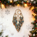 Handmade Boho Dream Catcher Wind Chime Wall Hanging for Bedroom Wedding Decor and Gift Use