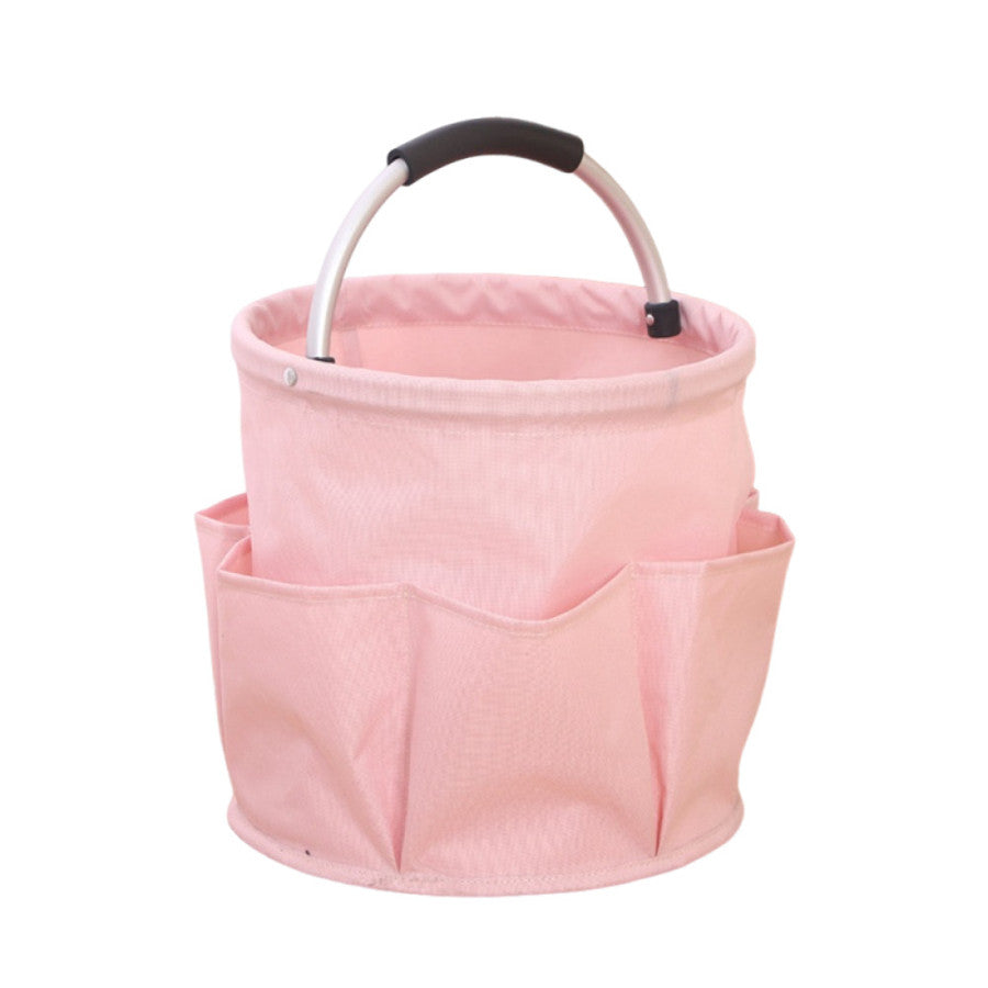 Large Folding Utility Storage Tote with Handle Design for Cleaning Supplies Picnic and Outdoor Organization
