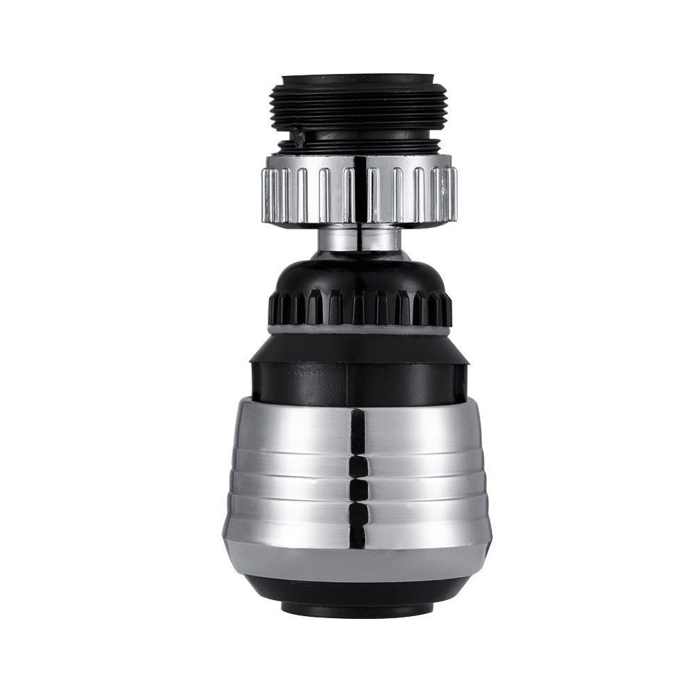 360 Degree Swivel Faucet Aerator with Dual Spray Modes and Water Saving Design for Kitchen Sink Use