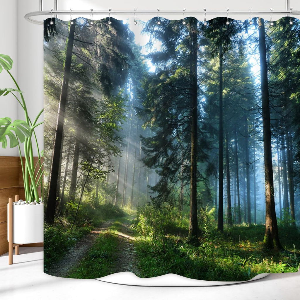 Forest Landscape Wall Tapestry Polyester Fabric Hanging for Bedroom Living Room Aesthetic Home Decor