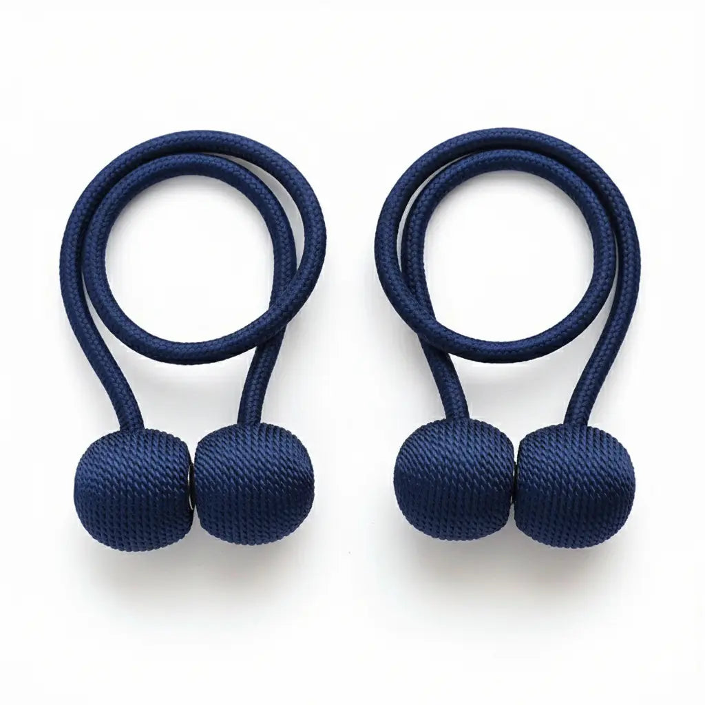 Magnetic Earphone Curtain Tiebacks Holdbacks for Window Drapes