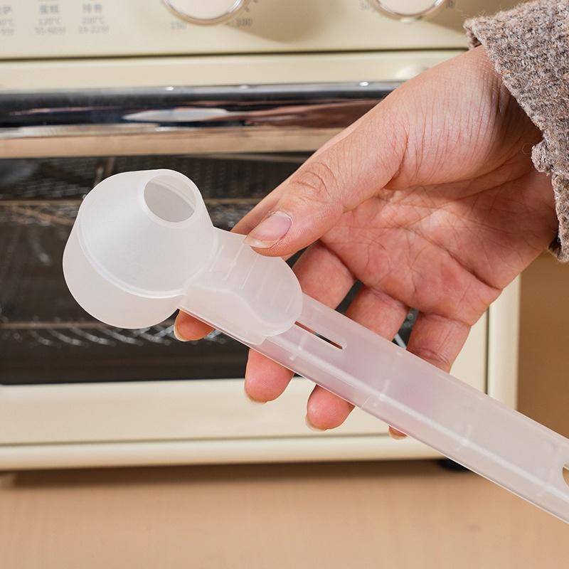 3 Pcs of Reusable Coffee Measuring Scoop with Sliding Funnel Design for Protein Powder and Kitchen Use