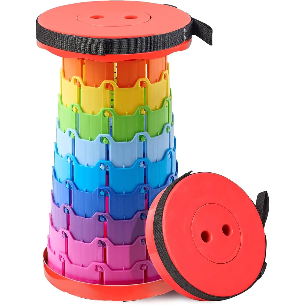 Portable Folding Camp Stool with Lightweight Compact Design for Camping Fishing and Outdoor Travel