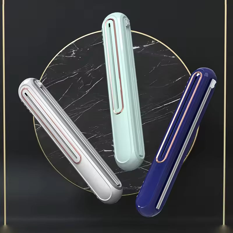 Magnetic Wrap Dispenser with Built In Cutter for Plastic Wrap and Foil Kitchen Organization