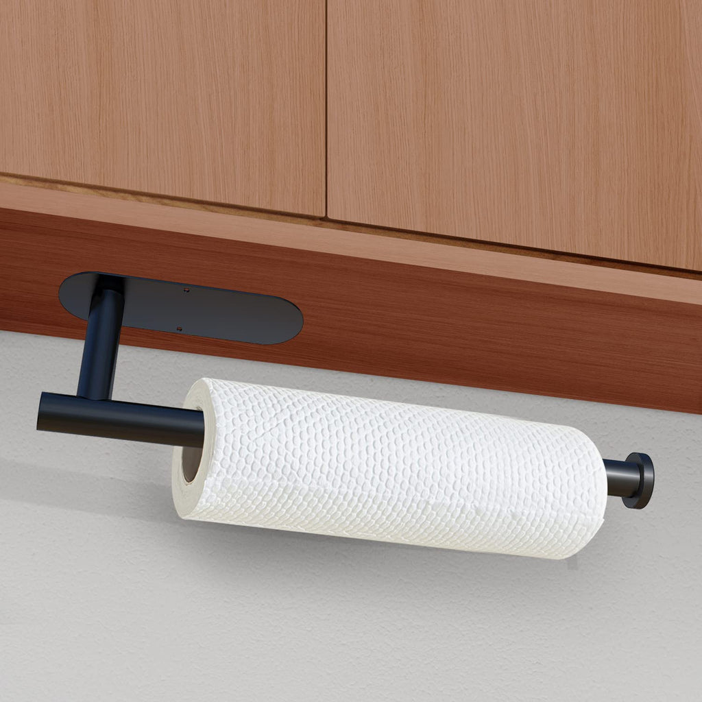 Stainless Steel Adhesive Paper Towel Holder for Kitchen