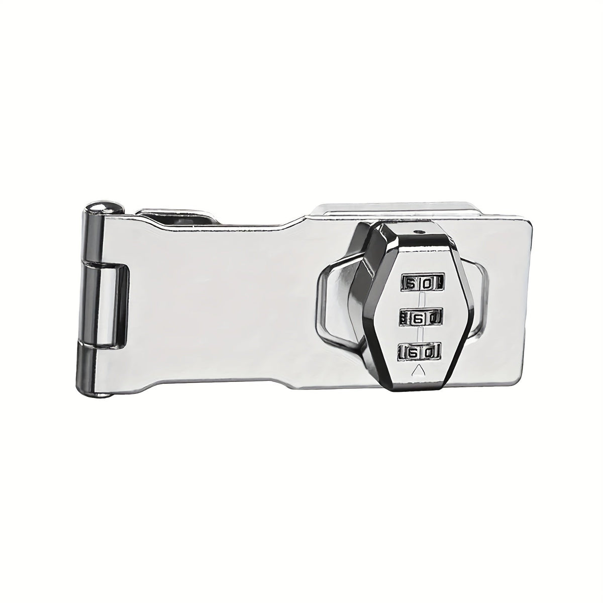 Keyless Combination Padlock with Zinc Alloy Password Design for Cabinets Drawers and Household Storage