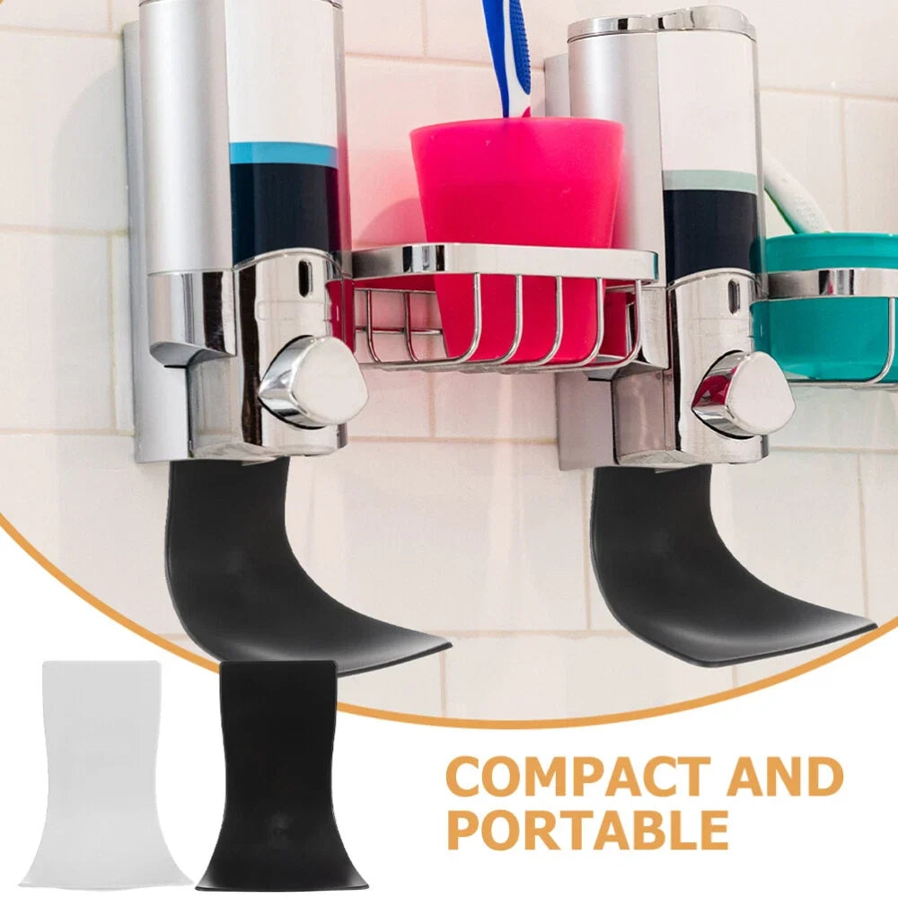 2 Pcs Soap Dispenser Drip Tray with Wall Mounted Catcher Design for Bathroom Sinks and Countertop Areas