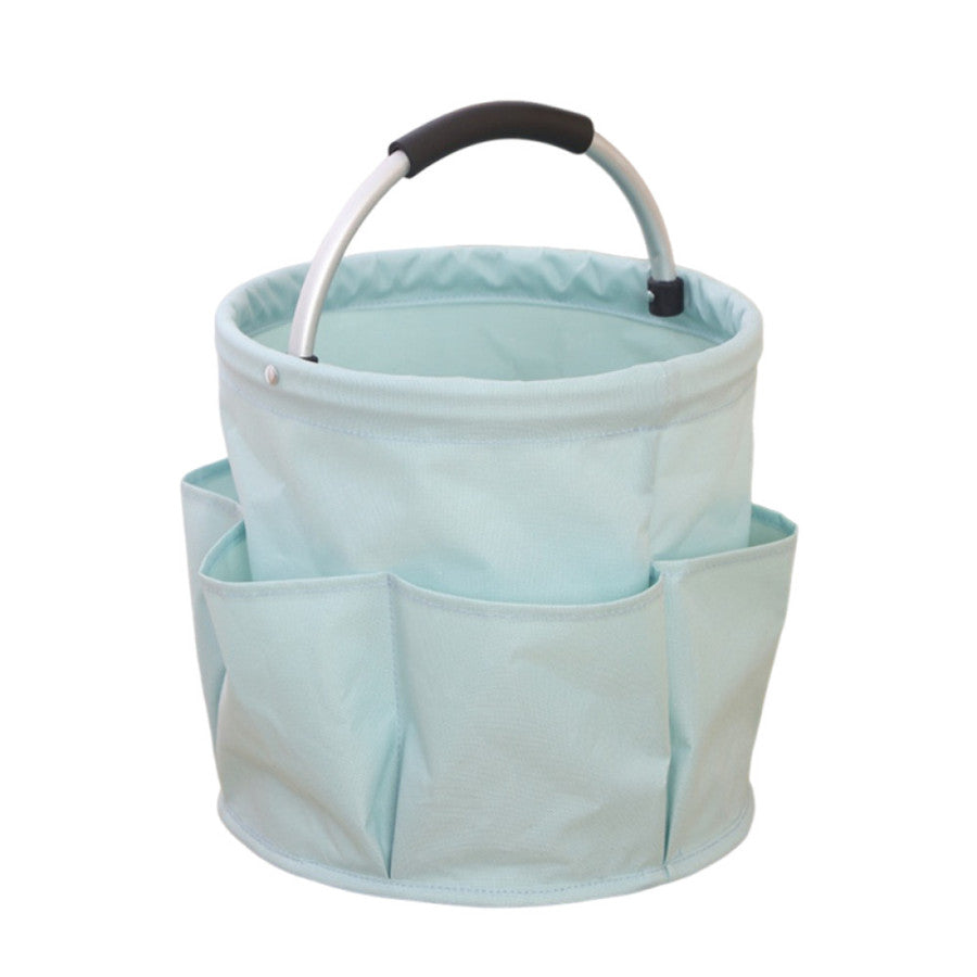 Large Folding Utility Storage Tote with Handle Design for Cleaning Supplies Picnic and Outdoor Organization