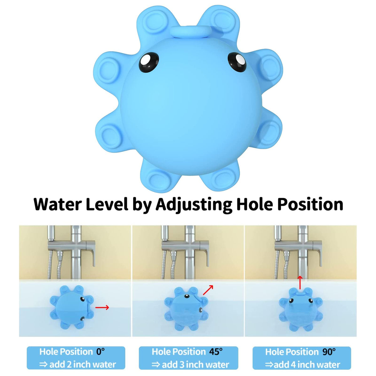 Silicone Bath Overflow Drain Cover with Stopper Design for Deeper Bathtub Water Use