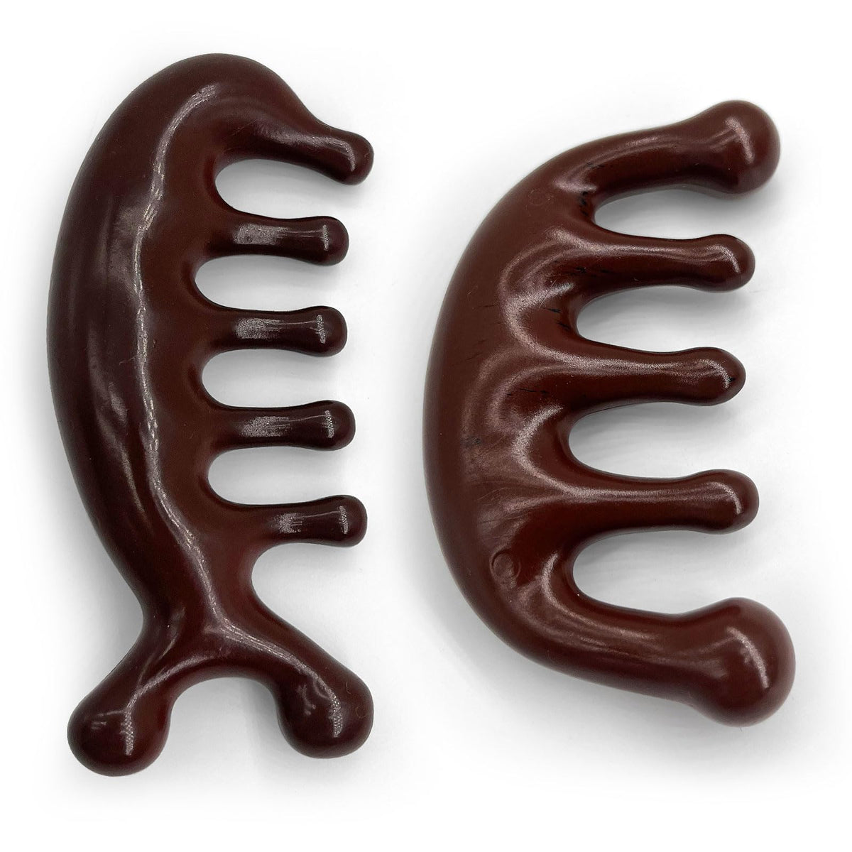 Natural Wood Scalp Massager Comb with Wide Tooth Design for Gentle Hair Care and Daily Use
