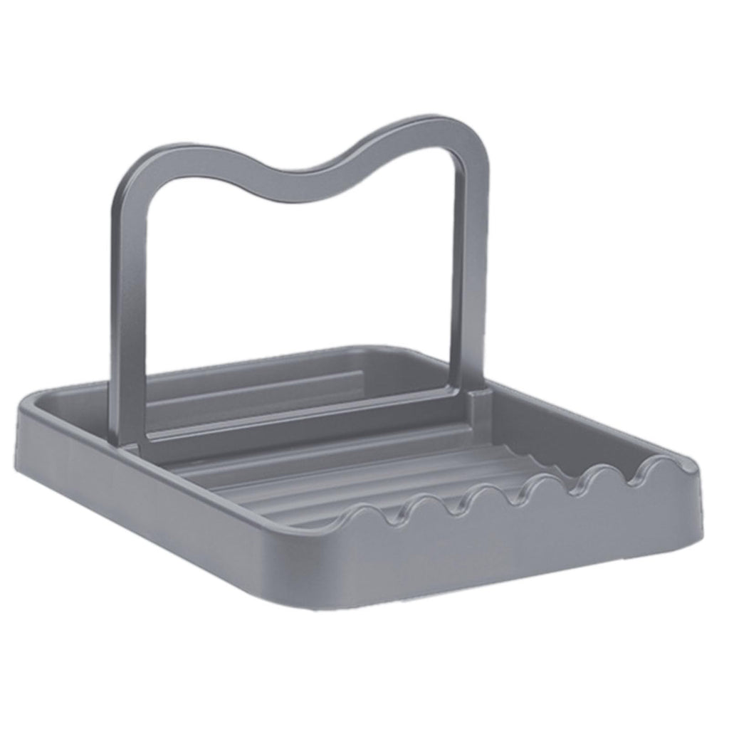 Foldable Pot Lid Holder and Spoon Rest for Kitchen Counter