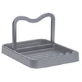 Foldable Pot Lid Holder and Spoon Rest for Kitchen Counter
