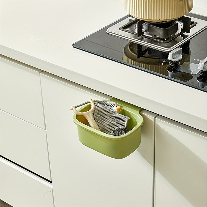 Press Drain Basket with One Click Sink Filter Design for Kitchen Basin Drain and Food Collection