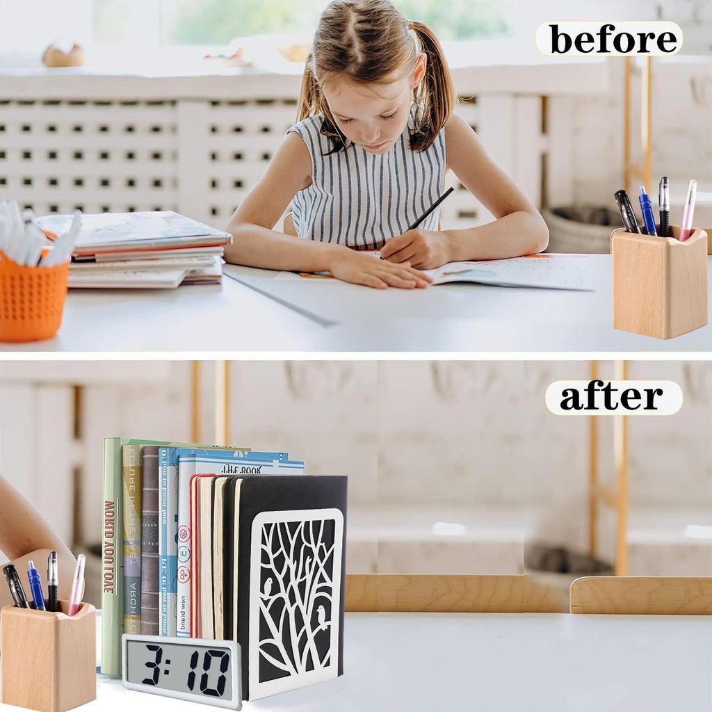 Tree of Life Metal Bookends Decorative Desktop Book Holder
