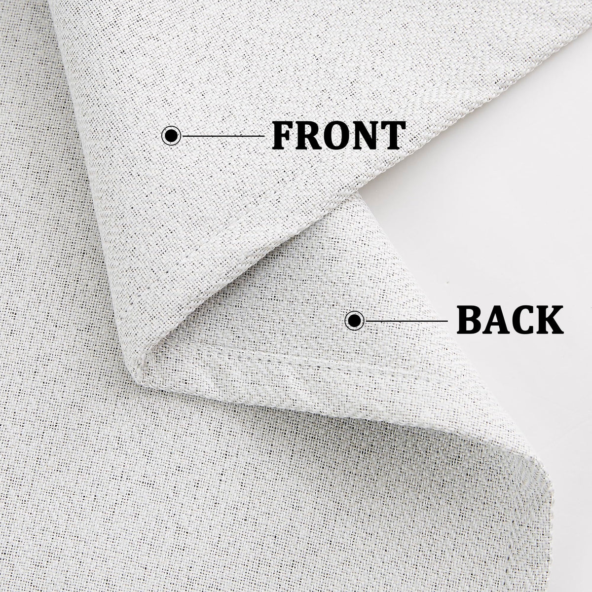 Room Darkening Curtains with Heavyweight Polyester Fabric for Bedroom and Living Room Windows