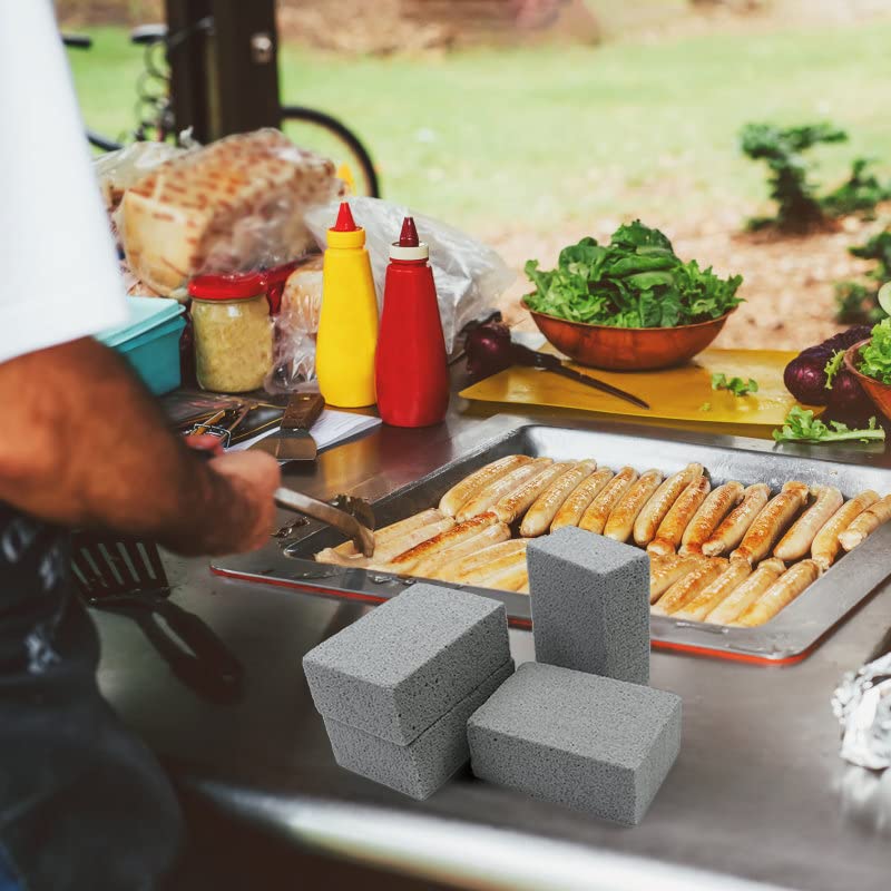 BBQ Grill Cleaning Brick Pumice Grill Stone Block for Removing Grease Stains on Grill Griddle Racks