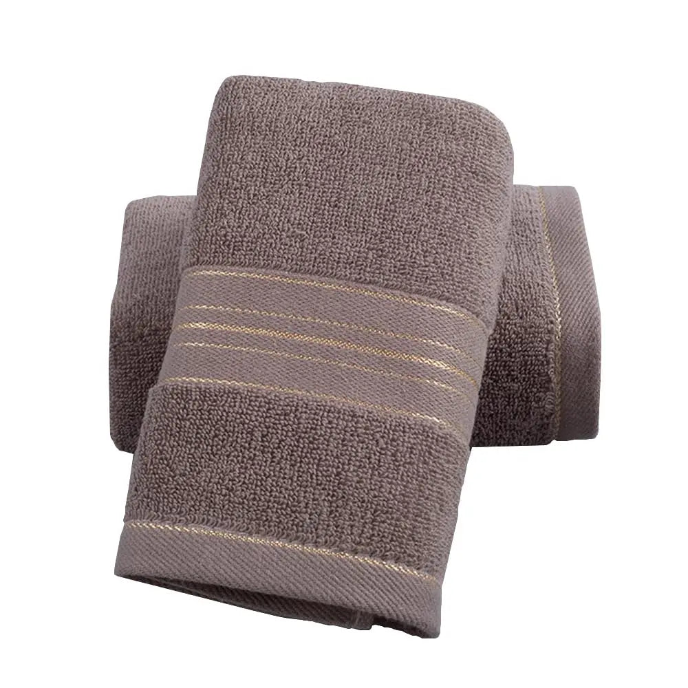 Thickened Absorbent Hand Towel with Soft Woven Polyester Cotton Blend for Home Use