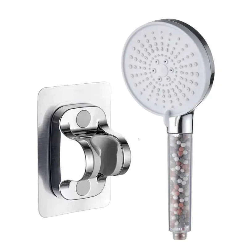 5-Mode Shower Head Set with High Pressure Filtered Handheld Design for Bathroom Use (Included Shower head + Hose)