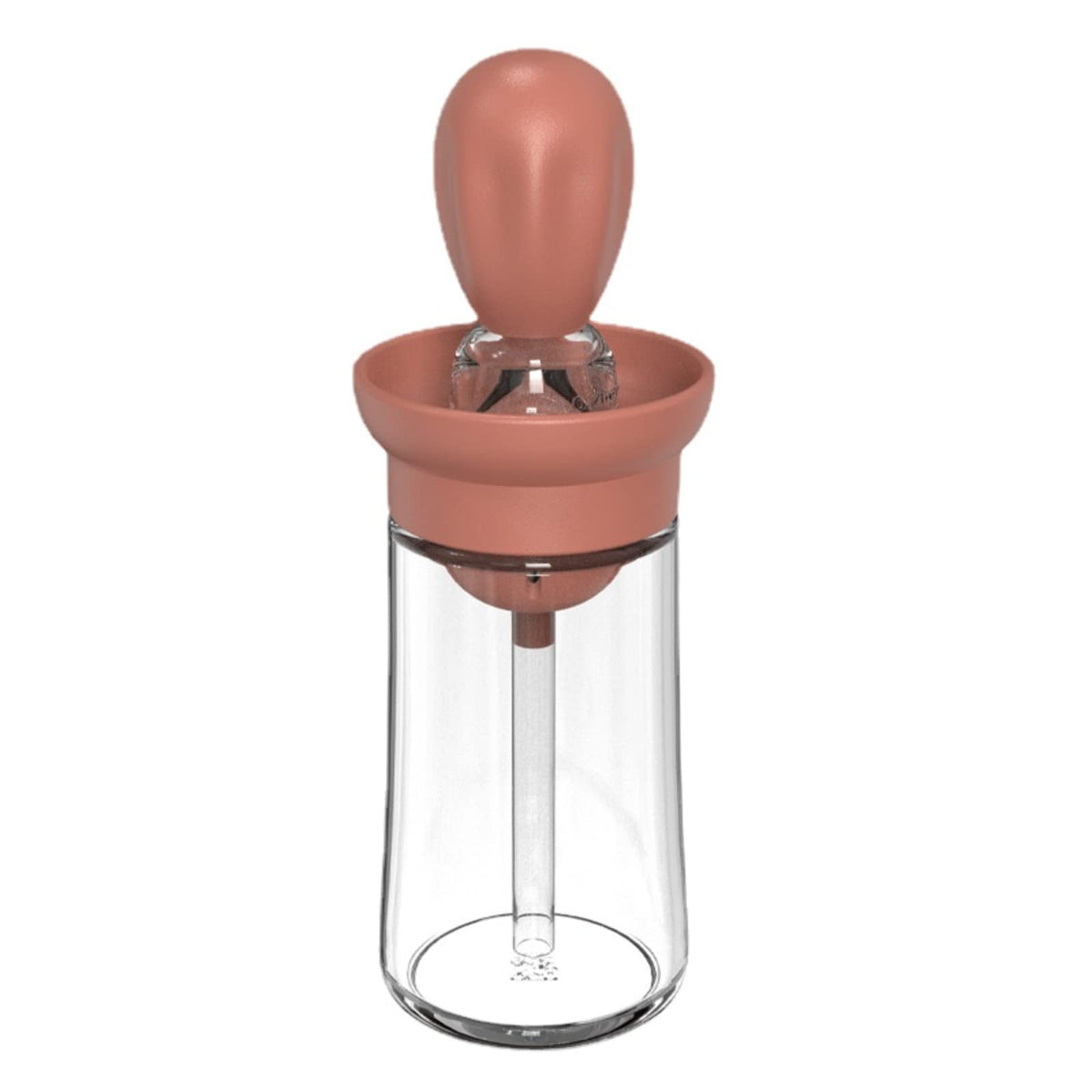Oil Dispenser Bottle with Silicone Brush and Spray Function for Cooking and Baking Use