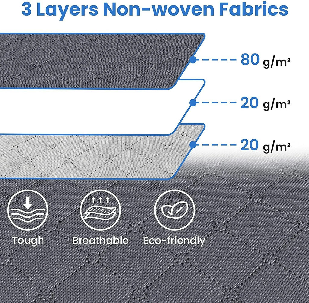 2Pcs Zippered Storage Bags with Clear Window and Carry Handles for Closet and Bedding Organization
